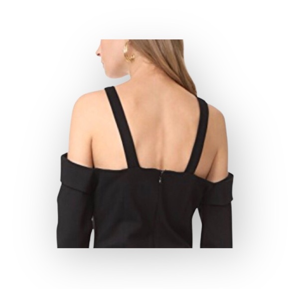 new Line & Dot ☾ Off Shoulder Gabi Cocktail Mini Dress ☾ Black ☾ XS - Picture 7 of 16